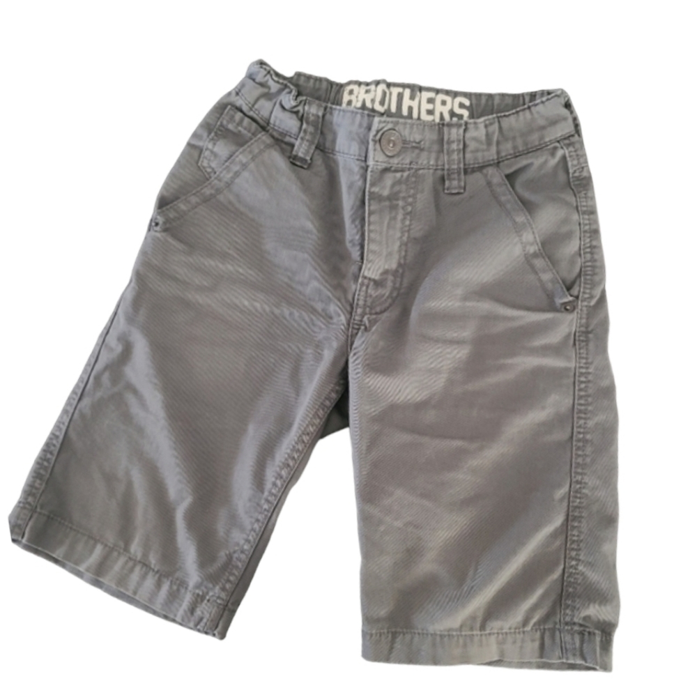 BROTHERS NORDSTROM Flat Front Gray Shorts Boys Size 8 Cali Surfer Skate - Picture 10 of 13